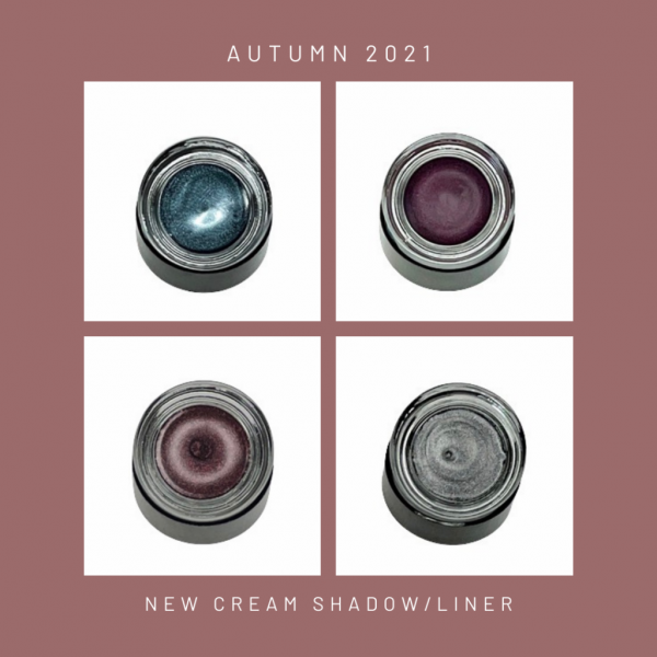 Cream Eyeshadow Liners with Taper Angled Eyeshadow Brush Set