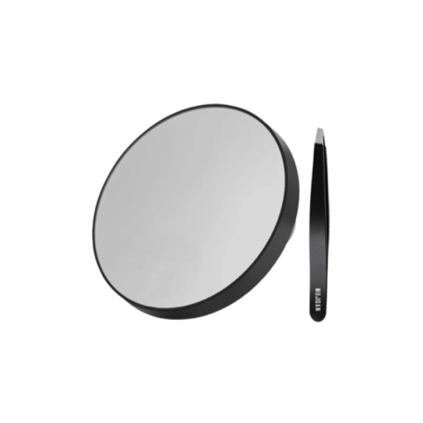 Times 10 Magnification Mirror & Precision Tweezer Set